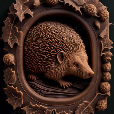 3D model st hedgehog (STL)